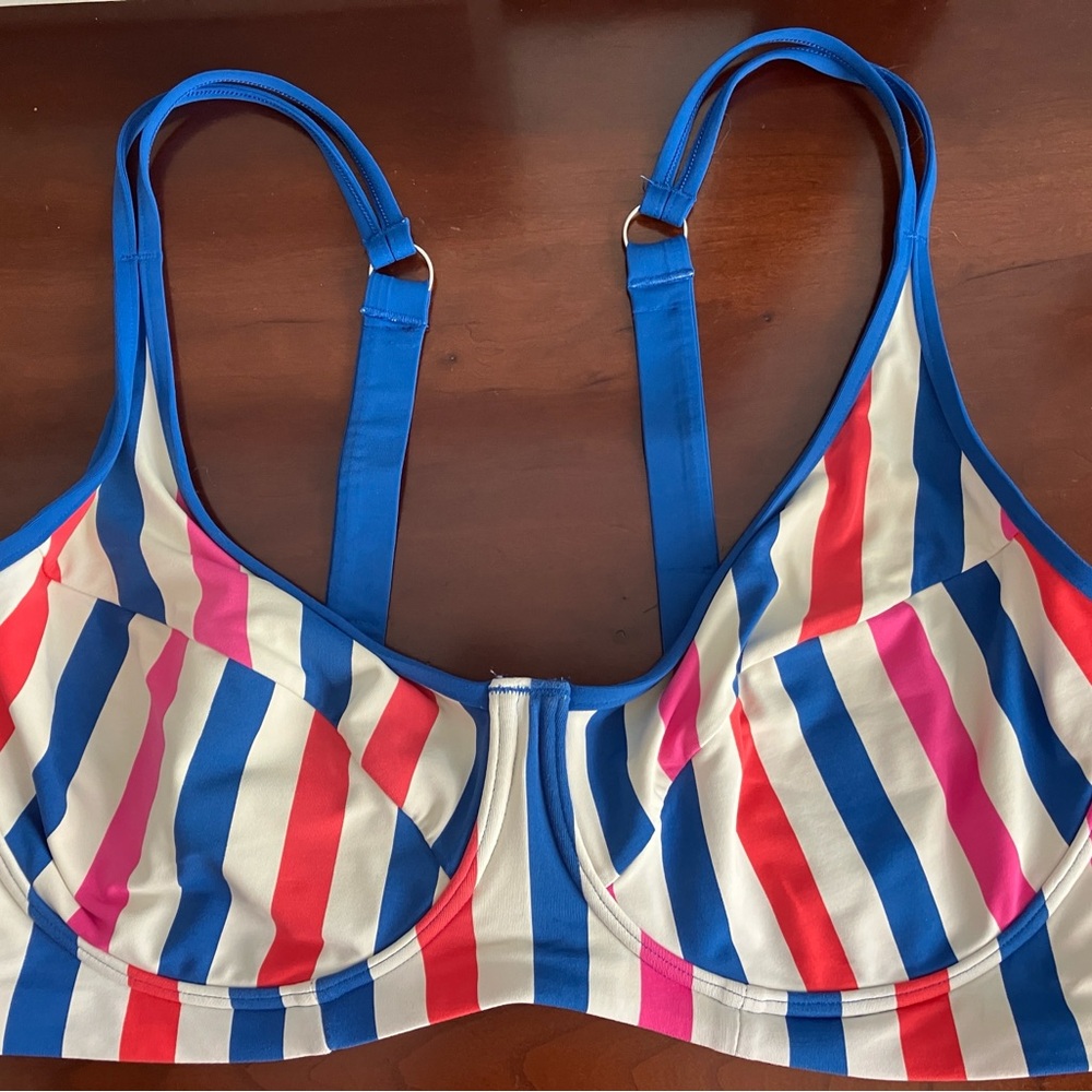 Red White and Blue Bikini -reversible